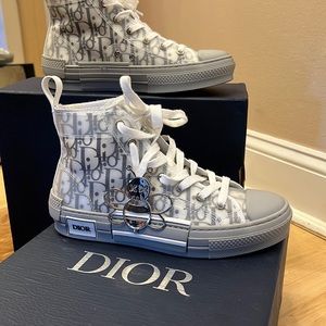 Dior Homme Oblique High Top Sneakers